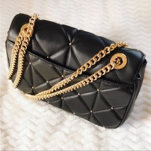 Coach diamond quilted Cassidy crossbody